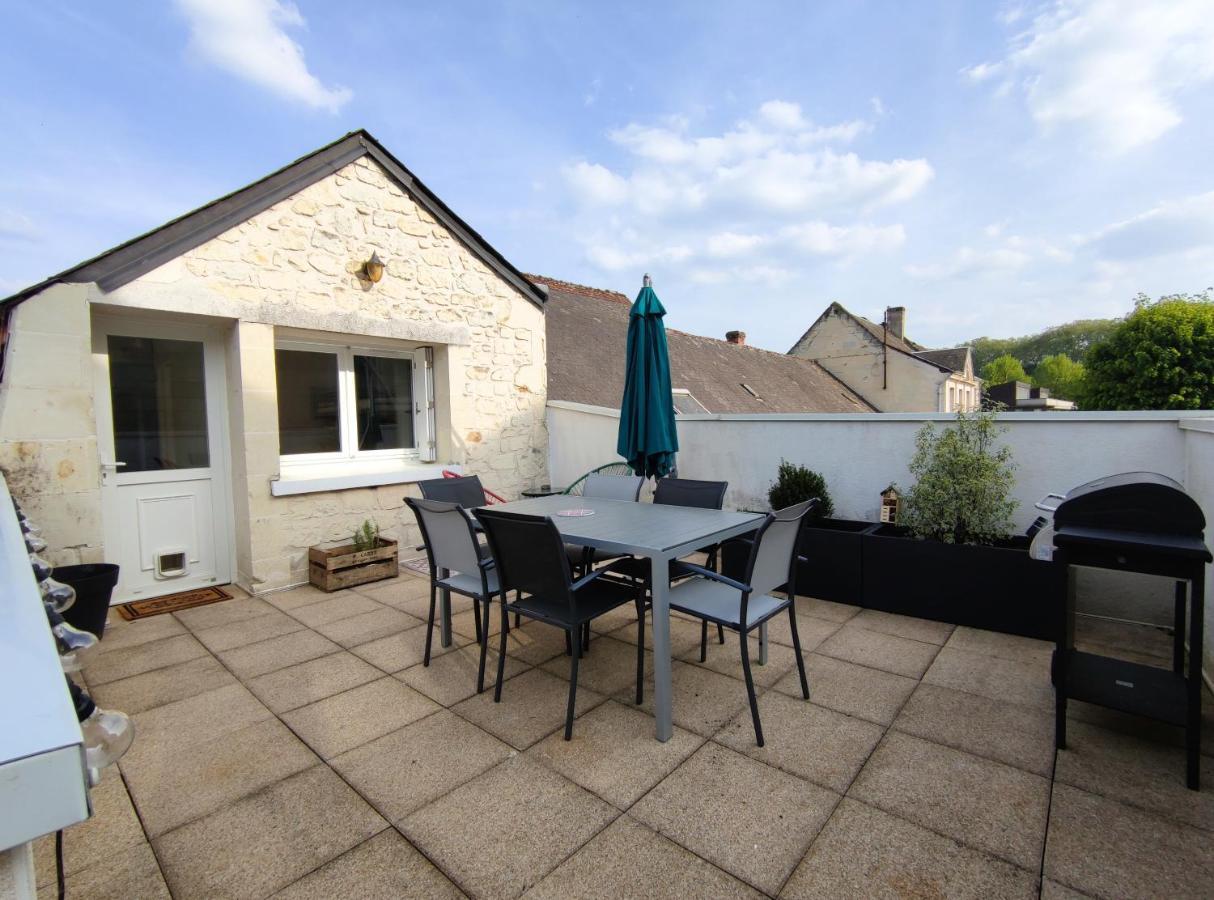 Gite La P'Tite Terrasse Chinon Centre Exterior photo