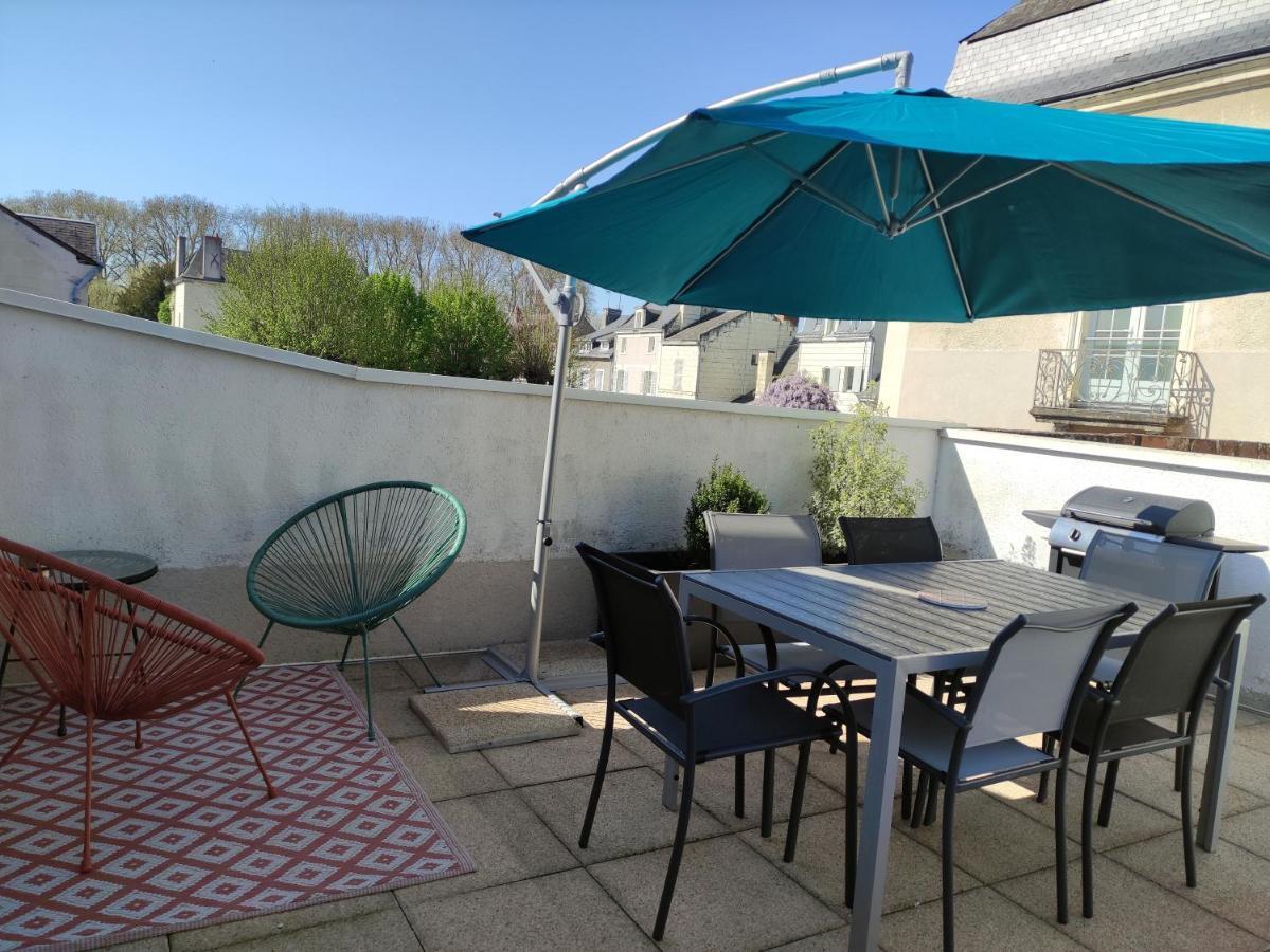 Gite La P'Tite Terrasse Chinon Centre Exterior photo